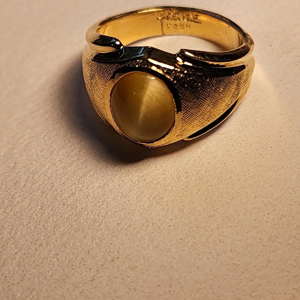 Vintage Esposito Chrysoprase Ring